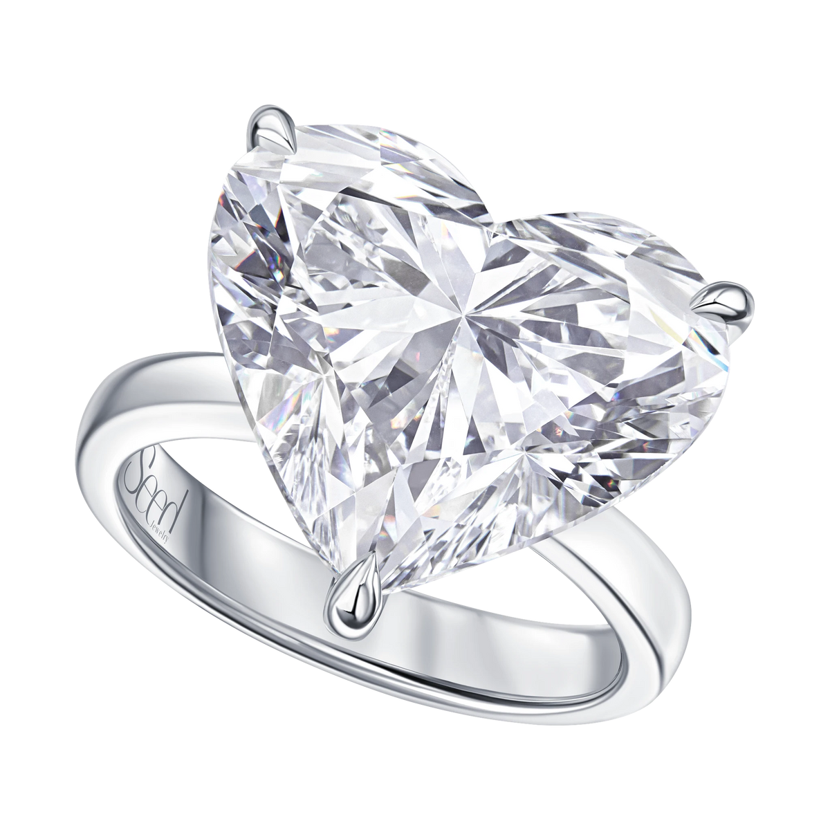 Always Be Heart Shape Diamond Ring — product photo