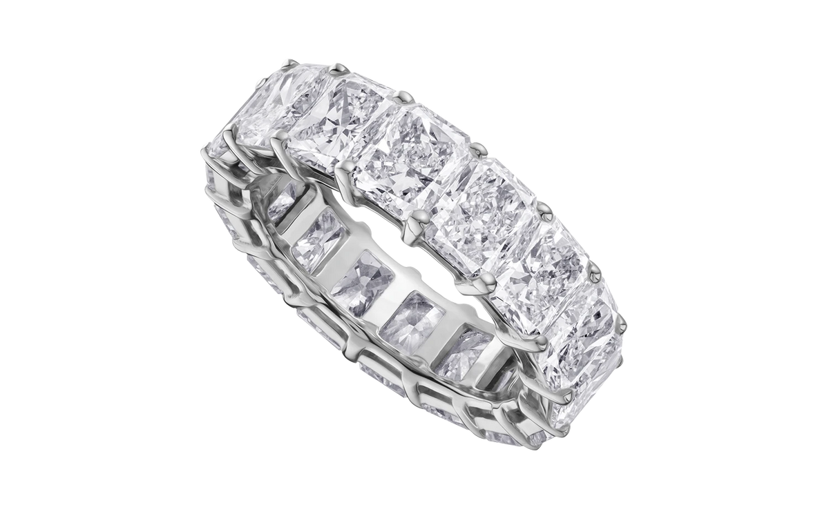 Always Be Eternity Ring Radiant Cut — product photo