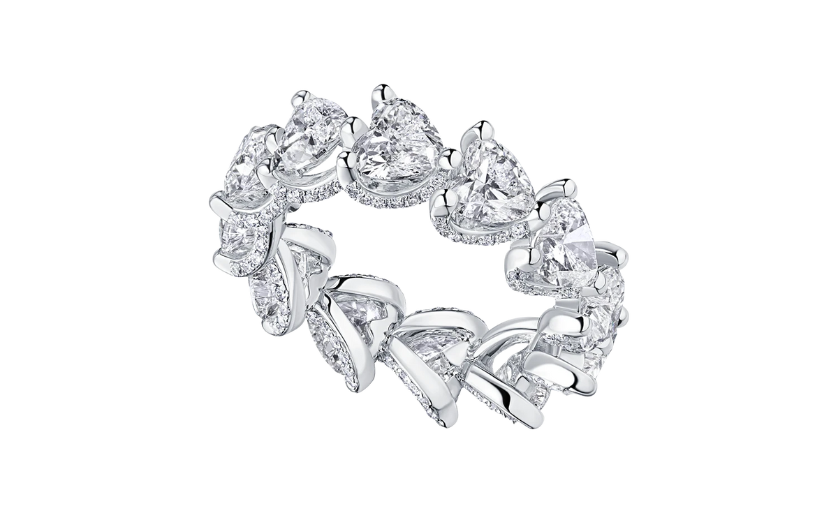 Always Be Eternity Ring Heart Shape — product photo