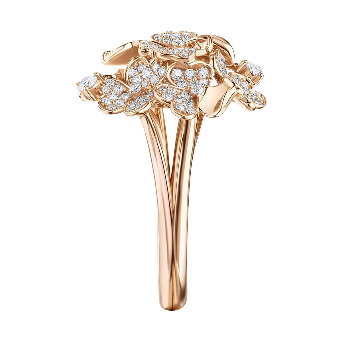 Kohana Ring , Small Size, Full in rose gold #Metal_Rose Gold