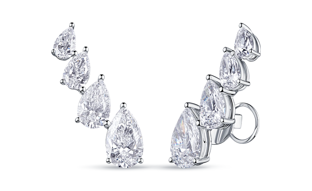 High Jewelry Earrings with Pear Shape — product photo