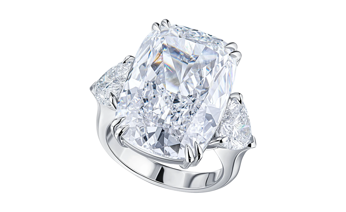 Always Be Cushion Cut Diamond Ring — product photo