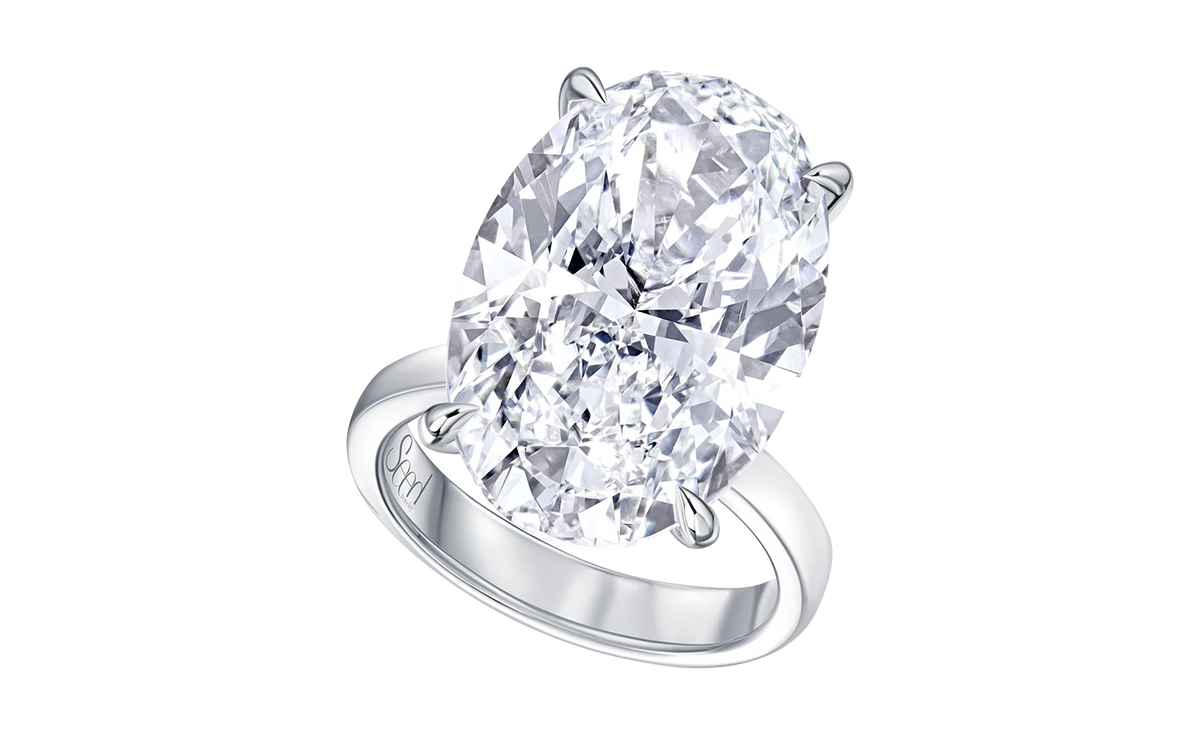 Always Be Oval Cut Diamond Ring 15ct — product photo