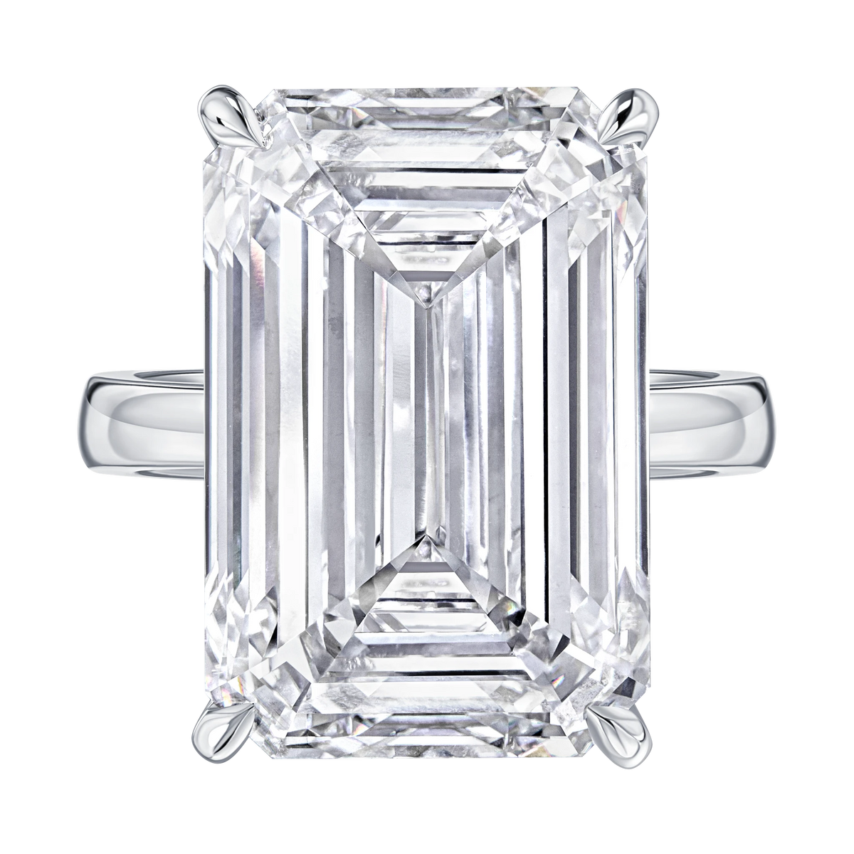 Always Be Emerald Cut Diamond Ring — product photo