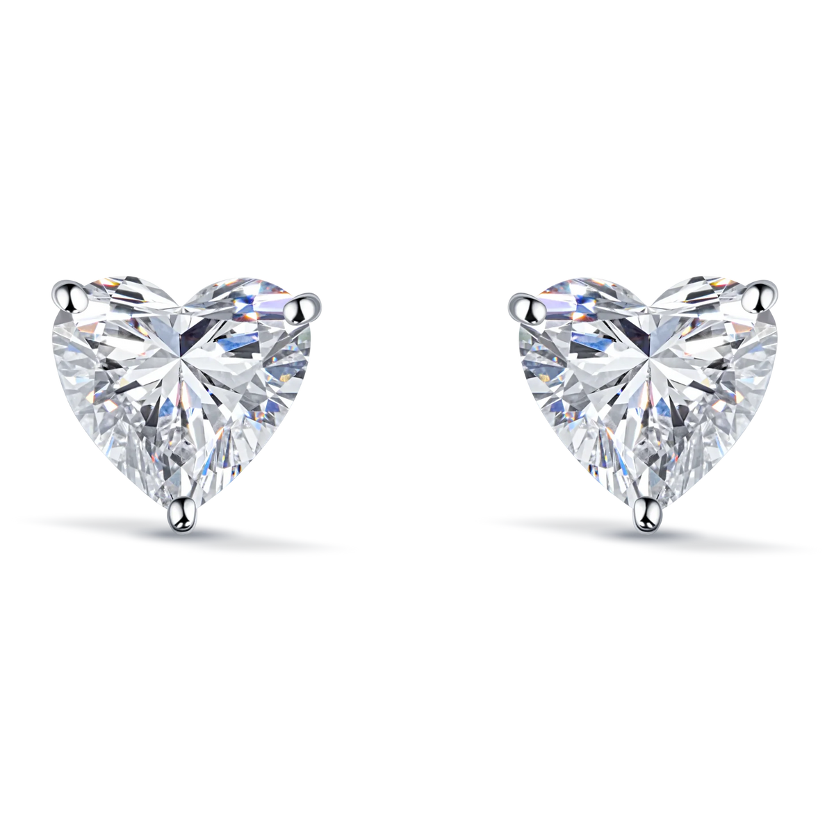 Always Be Heart Shape Earrings with Removable Halo — product photo