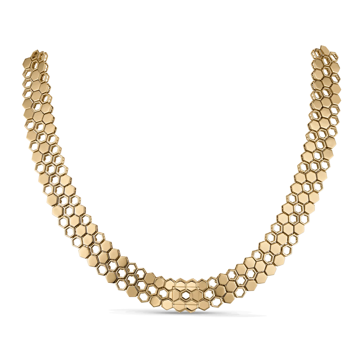 Just Bee Necklace — product photo #Choose your configuration_Classic #Metal_Yellow Gold