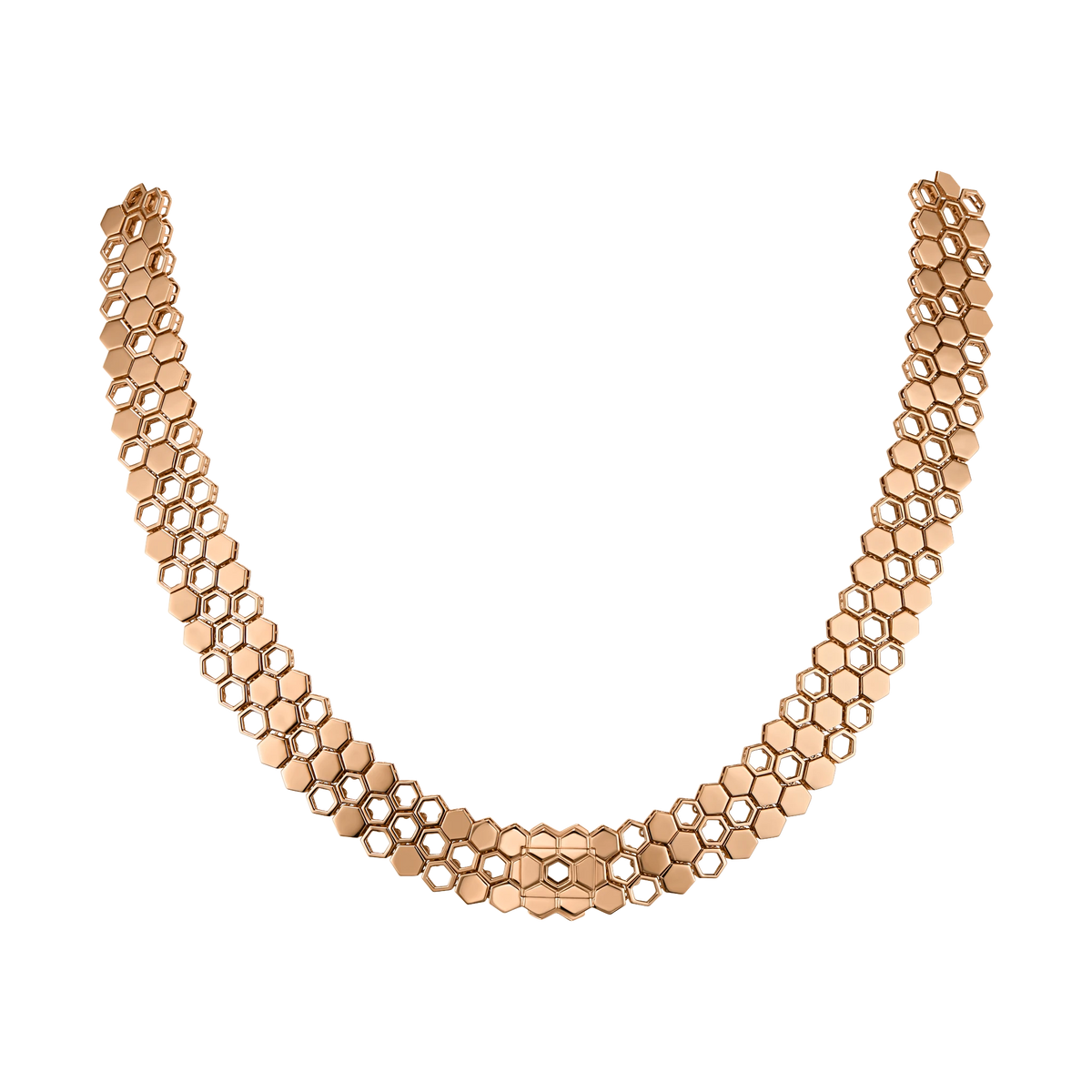 Just Bee Necklace — product photo #Choose your configuration_Classic #Metal_Rose Gold