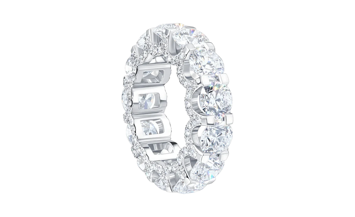 Always Be Eternity Ring Round Cut — product photo