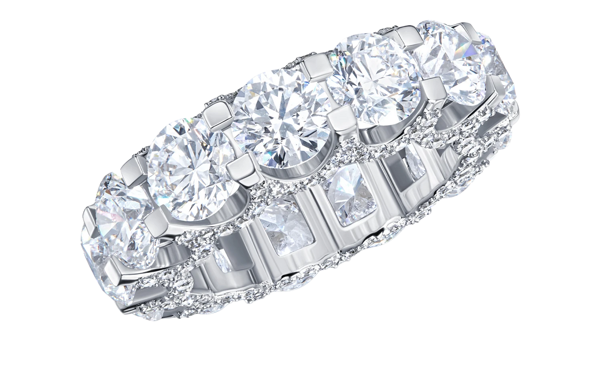 Always Be Eternity Ring Round Cut — product photo