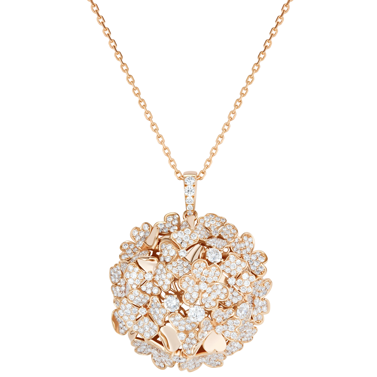 Kohana Pendant, Full in rose gold #Metal_Rose Gold