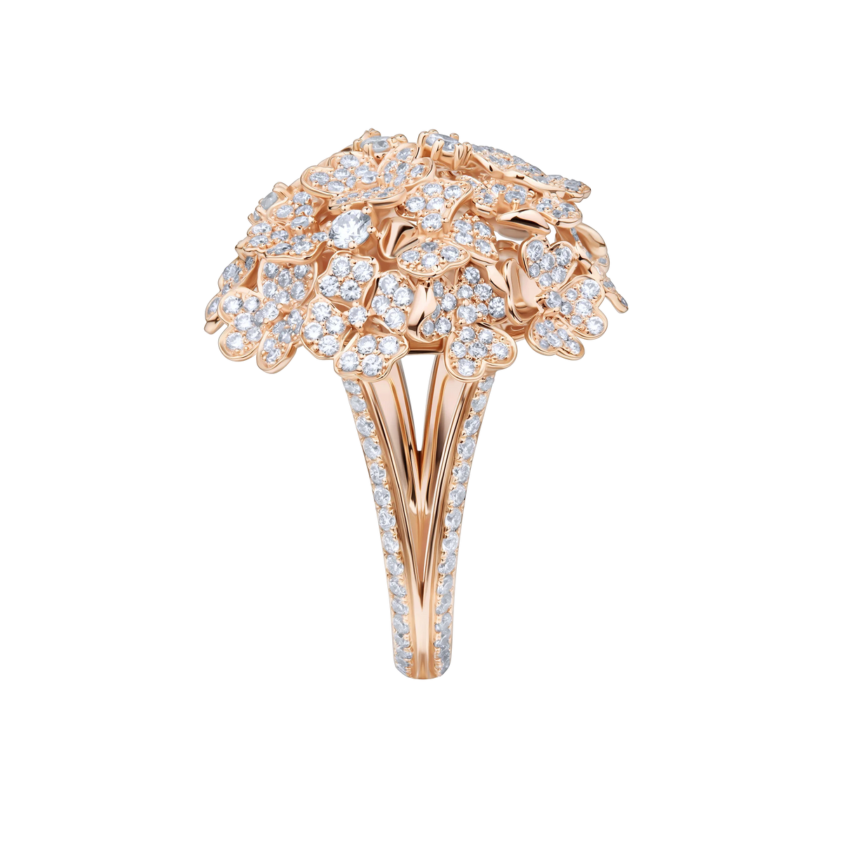 Kohana Ring , Medium Size, Full in rose gold #Metal_Rose Gold