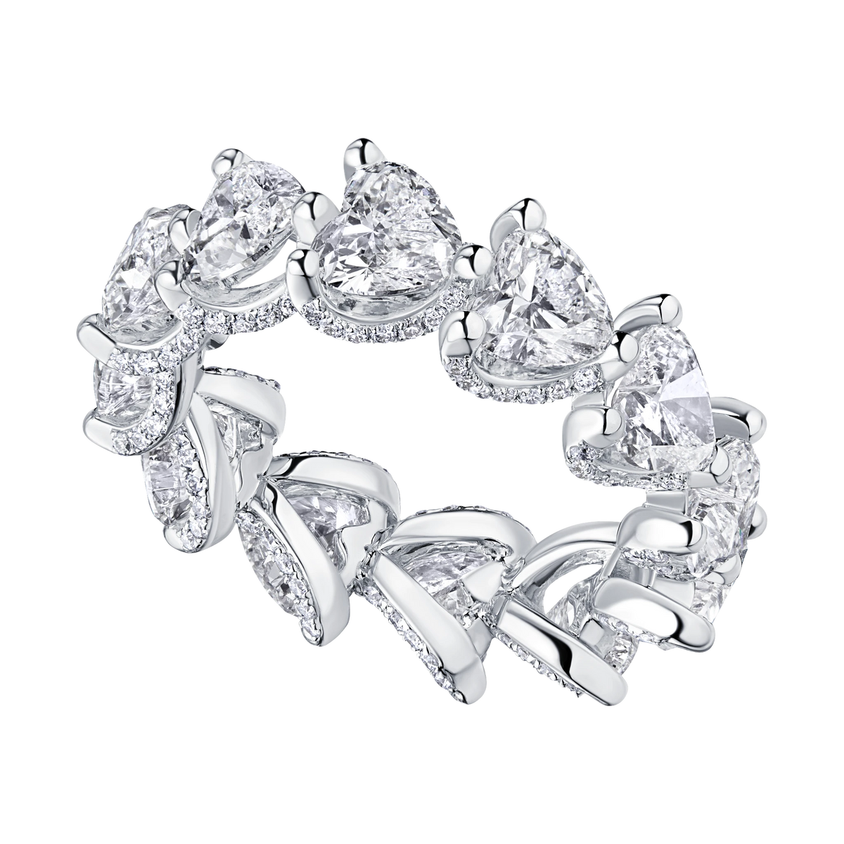 Always Be Eternity Ring Heart Shape — product photo